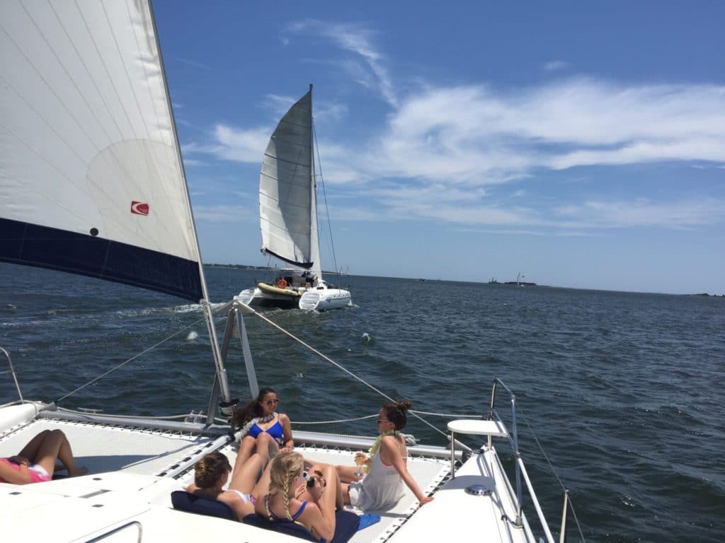 sailboat cruise in charleston sc