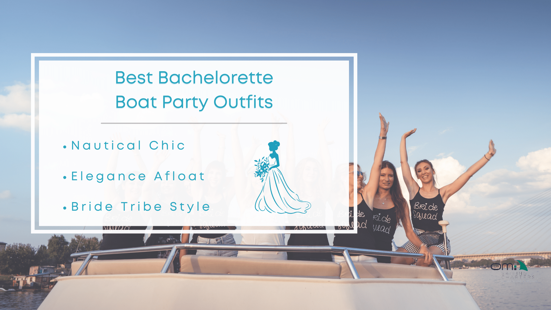 Infographic image of best bachelorette boat party outfits