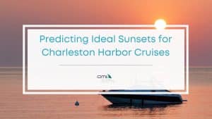 Featured image of predicting ideal sunsets for Charleston harbor cruises