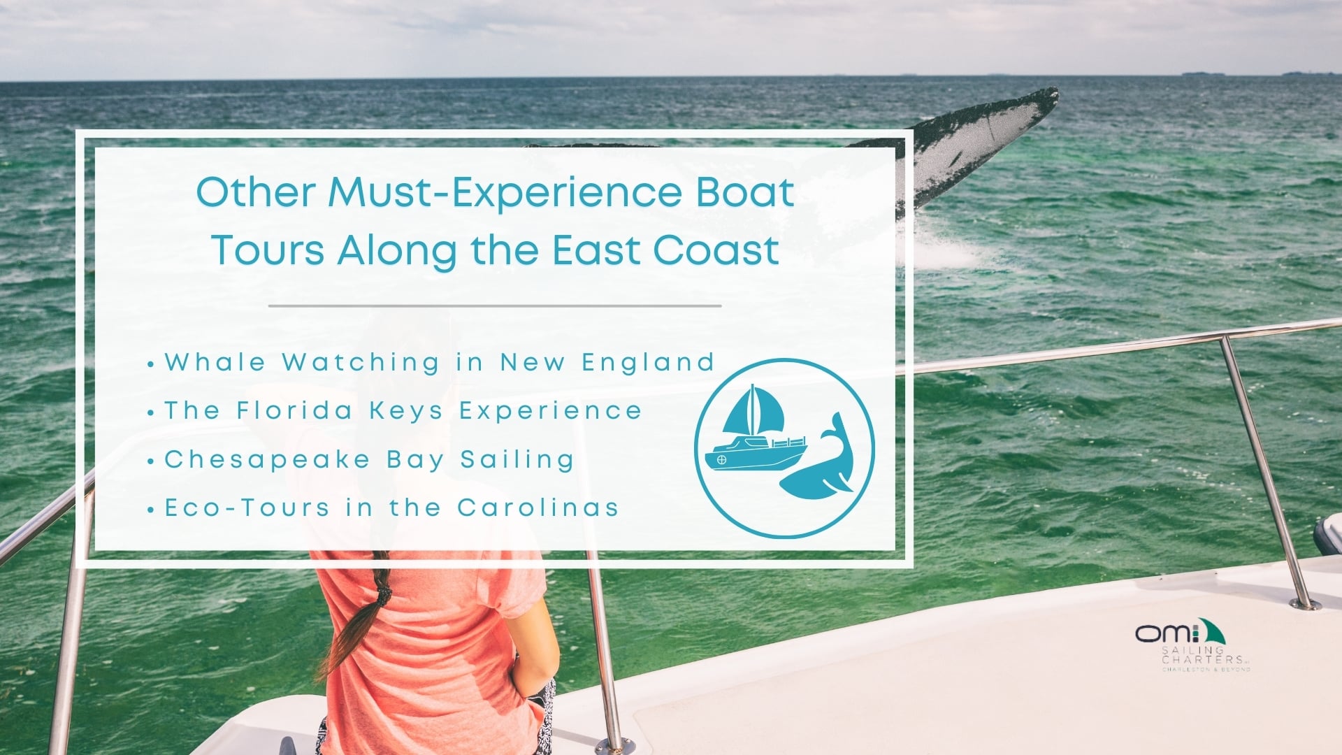 Infographic image of other must-experience boat tours along the east coast